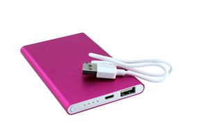 Aluminum Power Bank Pointer - pink