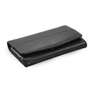 Black ladies leather wallet
