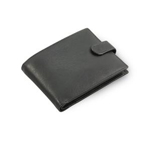 Black mens leather wallet