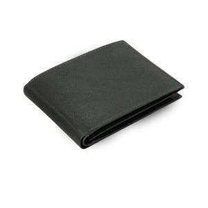 Black mens leather wallet