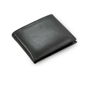 Black mens leather wallet