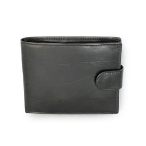 Black mens leather wallet