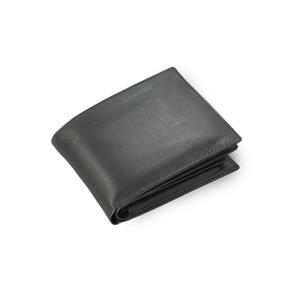 Black mens leather wallet