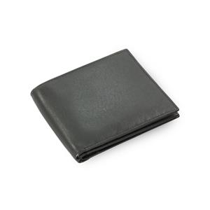 Black pánska leather peněženka