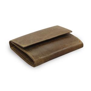 Brown ladies leather purse