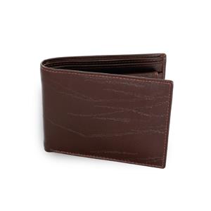Brown mens leather wallet