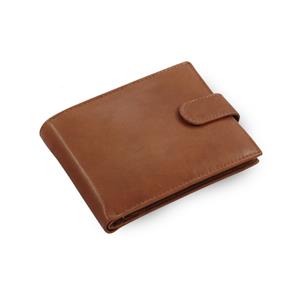 Brown mens leather wallet