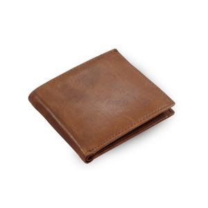 Brown mens leather wallet