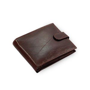 Brown mens leather wallet