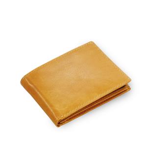 Brown mens leather wallet