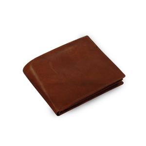 Brown pánska leather peněženka