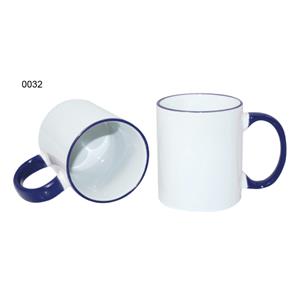 CERAMIC DESIGN ceramic mug - white/dark blue