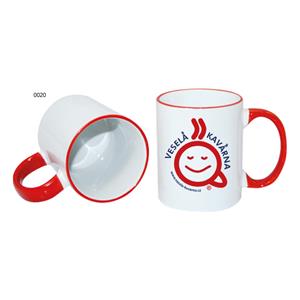CERAMIC DESIGN ceramic mug - white/red