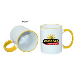 CERAMIC DESIGN ceramic mug - white/yellow