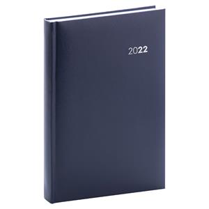 Daily Diary 2022 A5 Balacron - dark blue