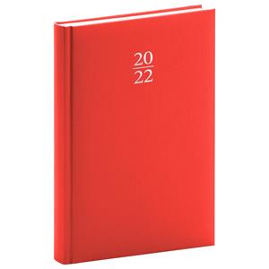 Daily Diary 2022 A5 Capys - red