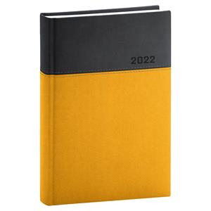 Daily Diary 2022 A5 Dado - yellow /black