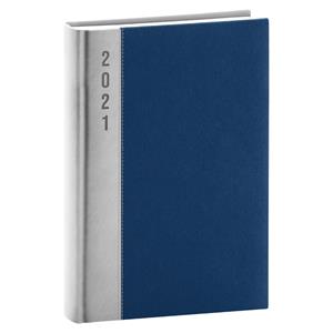 Daily Diary 2022 A5 Dakar - silver/blue