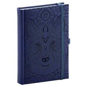 Daily Diary 2022 A5 Vivella Fun - Wolf