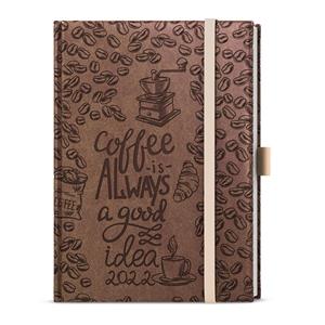 Daily Diary 2022 Adam Vivella extra B6 - Moka - Coffe