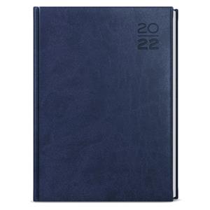 Daily Diary 2022 Golias Vivella A4 - Blue