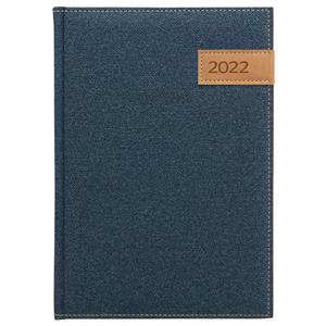 Daily Diary 2022 Slovak A5 Denim - blue