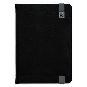 Daily Diary 2022 Slovak A5 Inverso - black
