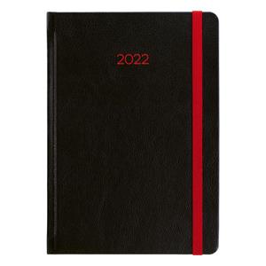 Daily Diary 2022 Slovak A5 Neon - red