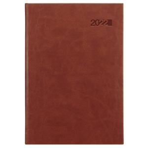 Daily diary 2022 Viva A5 - brown