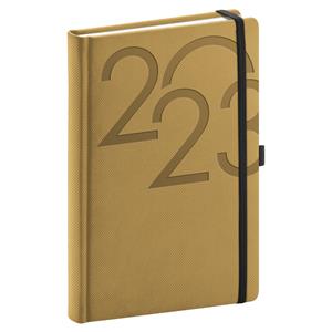 Daily Diary 2023 A5 Ajax - gold