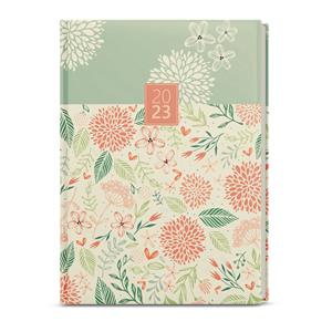 Daily Diary 2023 David Lamino A5 - Green