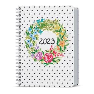 Daily Diary 2023 David Lamino Twin Wire - Dots