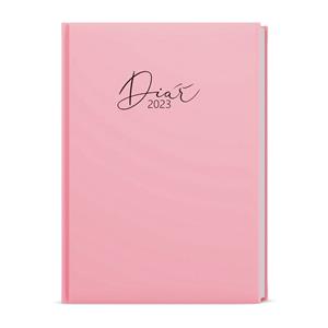 Daily Diary 2023 David Pastelo A5 - Pink
