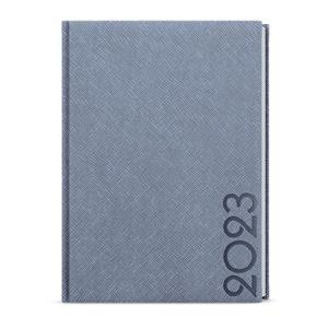 Daily Diary 2023 David Tora A5 - Blue-gray