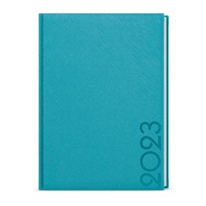 Daily Diary 2023 David Tora A5 - Turquoise