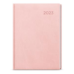 Daily Diary 2023 David Vivella A5 - Pastel pink