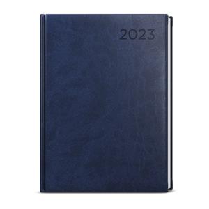 Daily Diary 2023 Golias Vivella A4 - Blue