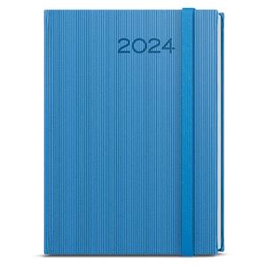 Daily Diary 2024 David Vigo A5 - Blue