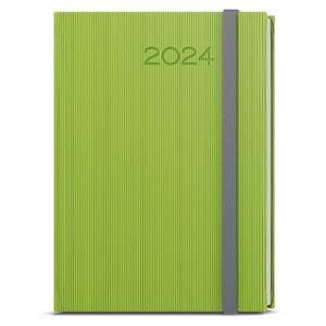 Daily Diary 2024 David Vigo A5 - Green