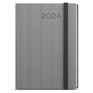 Daily Diary 2024 David Vigo A5 - Grey