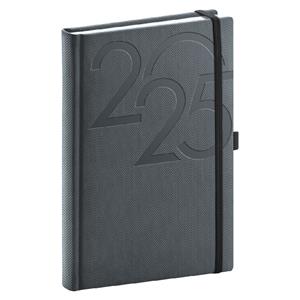 Daily diary 2025 A5 Ajax - black