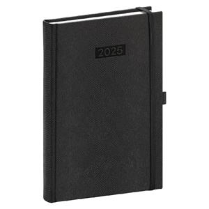 Daily Diary 2025 A5 Diario - Black