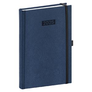 Daily Diary 2025 A5 Diario - Dark Blue