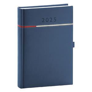 Daily diary 2025 A5 Tomy - blue-red