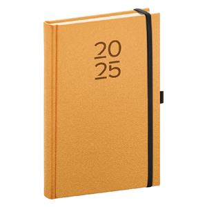 Daily diary 2025 A5 Vellum - orange