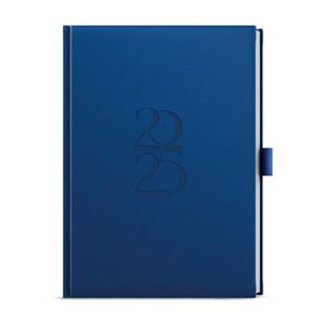 Daily Diary 2025 David Deny A5 - blue