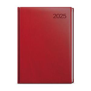 Daily Diary 2025 Goliáš Vivella A4 - burgundy
