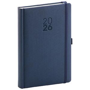 Daily diary 2026 A5 Diamante - blue