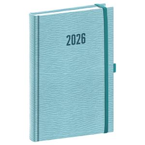 Daily diary 2026 A5 Rivoli - light blue