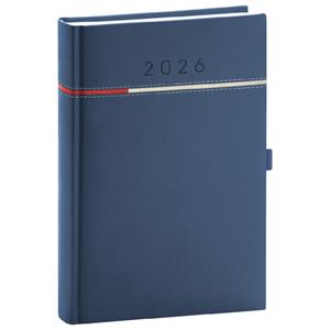 Daily diary 2026 A5 Tomy - blue-red